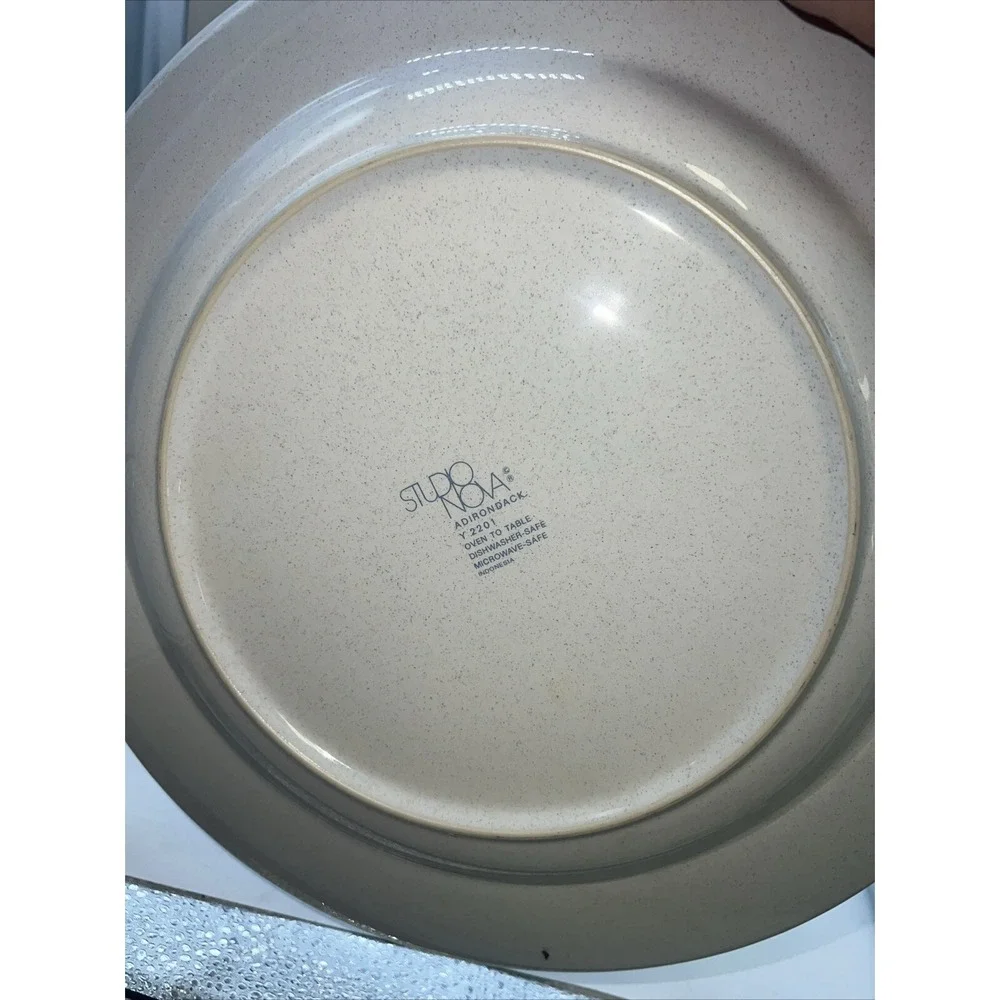Studio Nova Adirondack Y2201 Sugar and Creamer‎  Buffet Platter Bowl Set